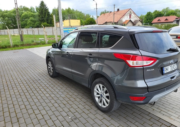 Ford Kuga cena 50999 przebieg: 161000, rok produkcji 2015 z Przecław małe 232